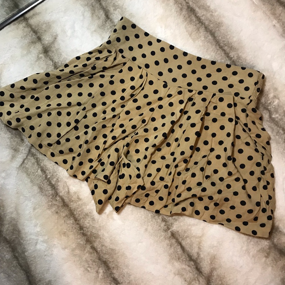 Polka dot shorts